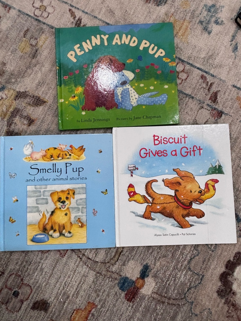 Children's Puppy Board Books Set - Hardcover Bundle of 3